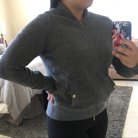 JCrew Zip Sweater - Picture 8 of 8